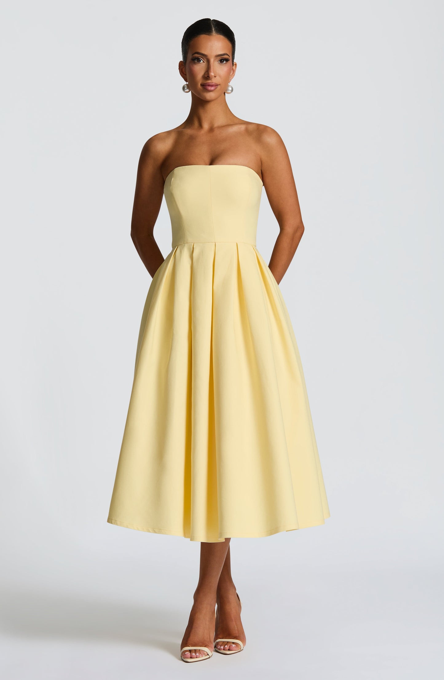 DreEdith Midi ss - Lemon