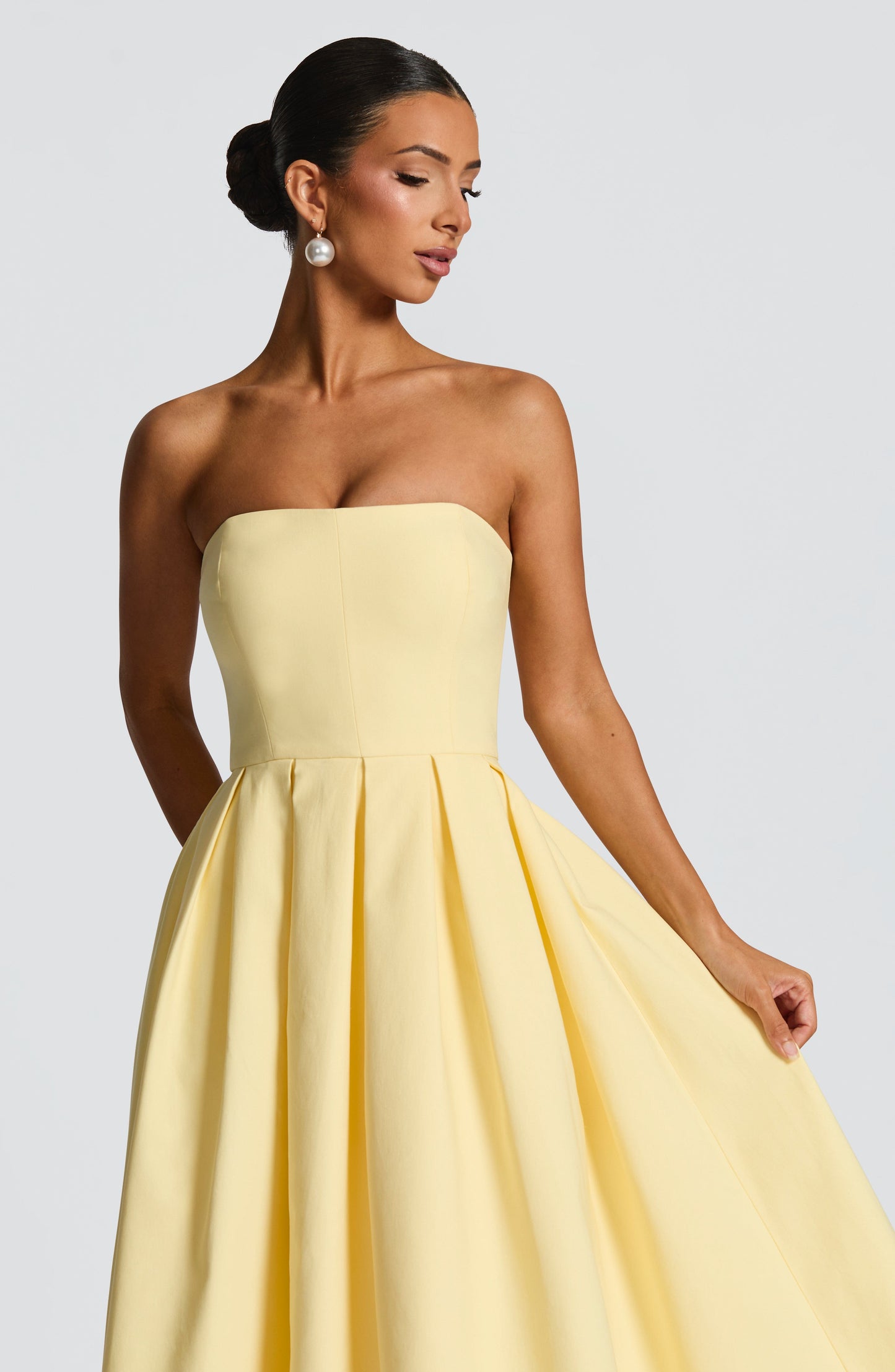 DreEdith Midi ss - Lemon