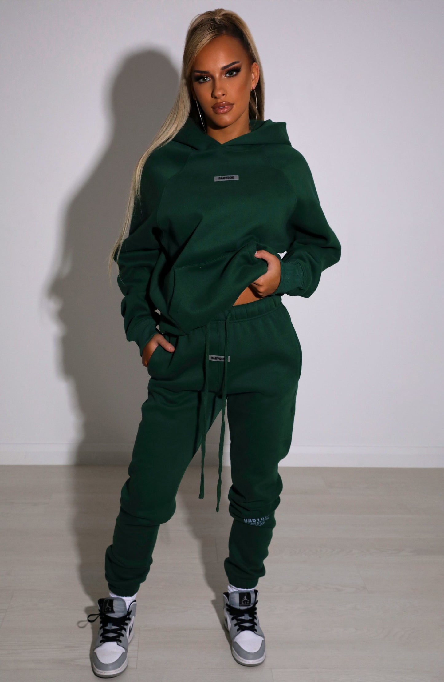 Ivy Luxe Hoodie - Emerald