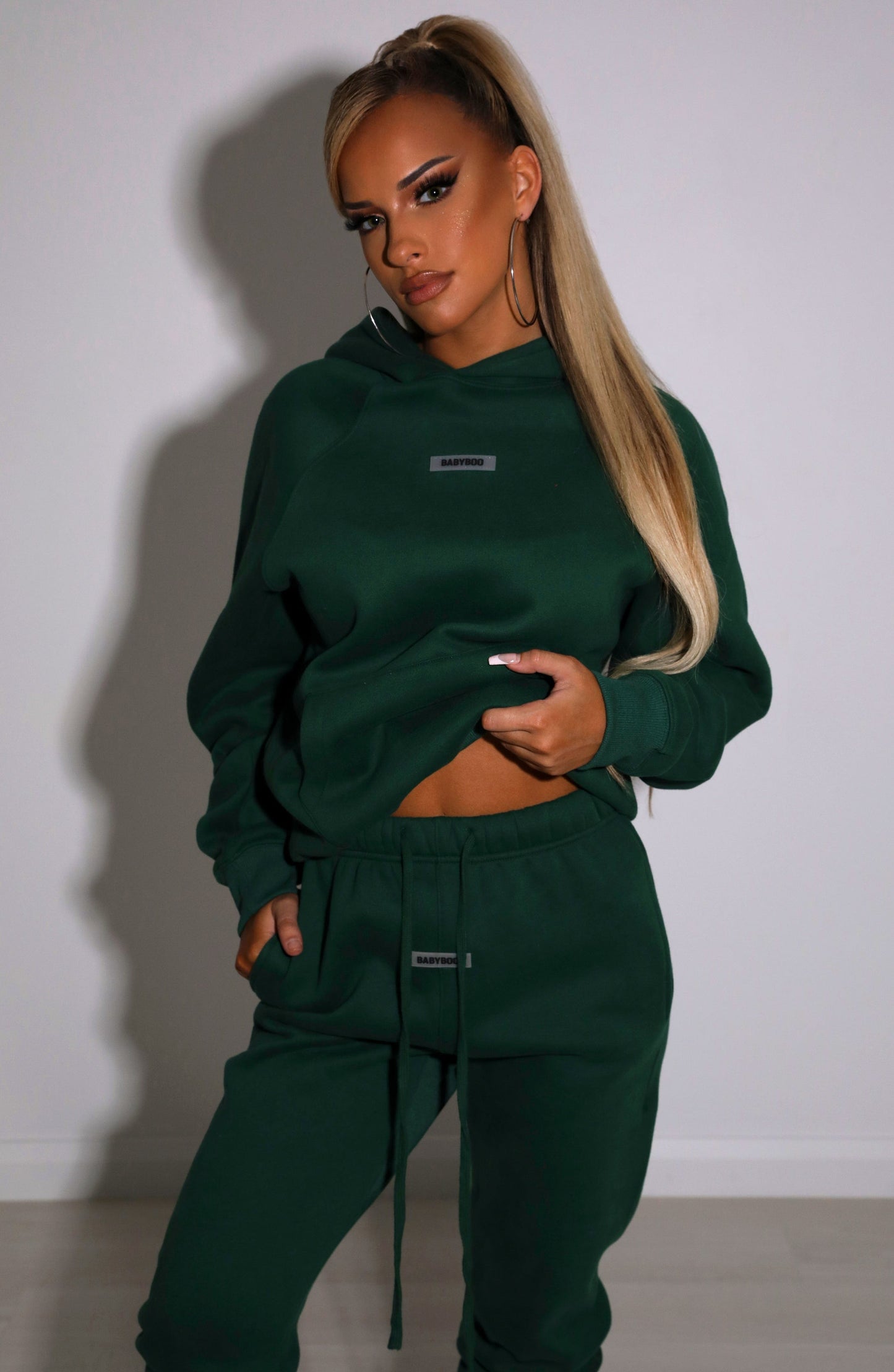 Ivy Luxe Hoodie - Emerald