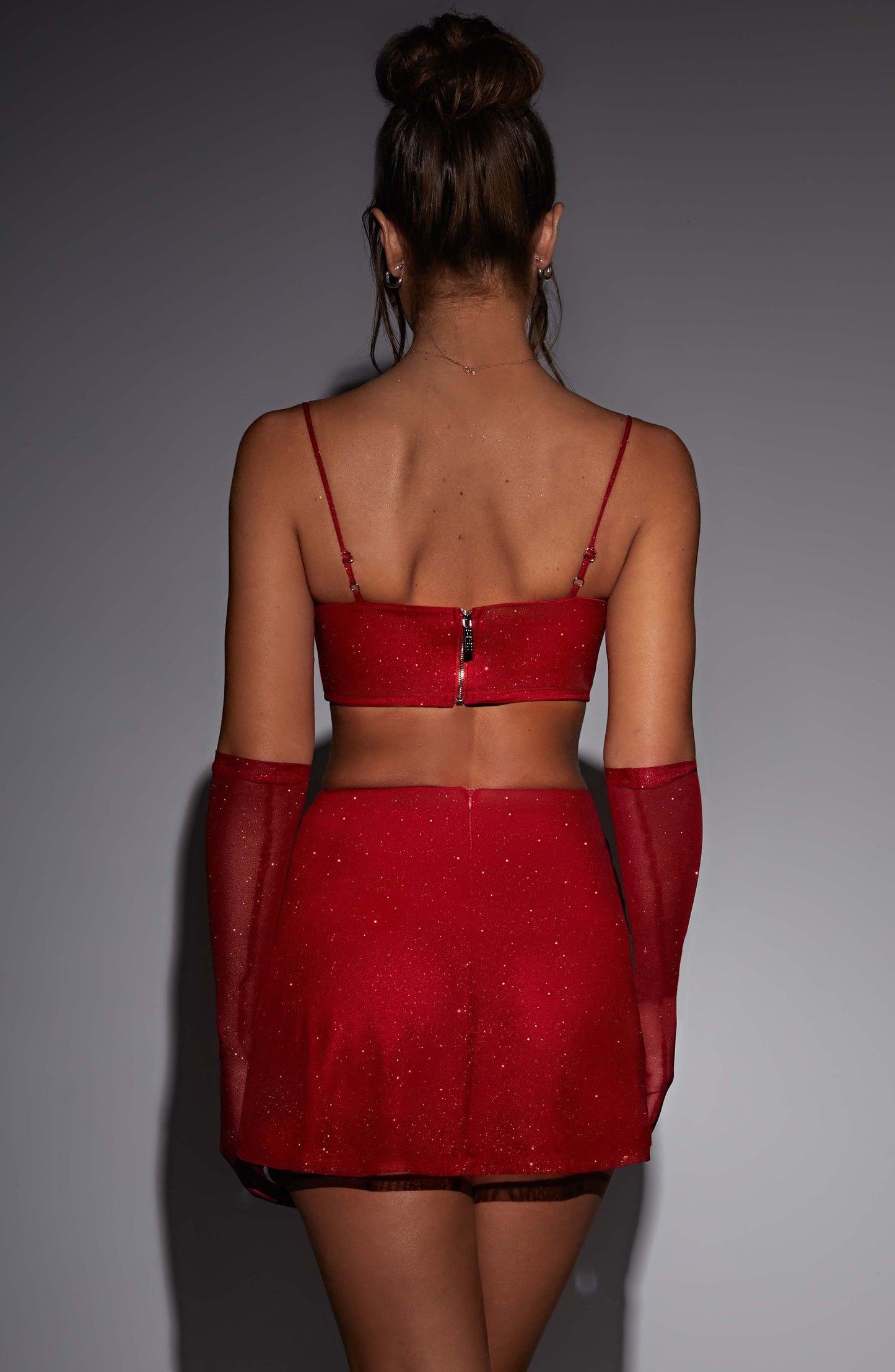 Posie Top - Red Sparkle