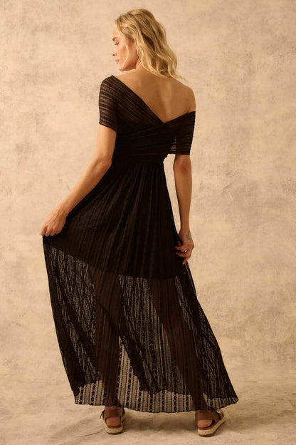 nfinity The Emma IDress in Striped Floral Lace