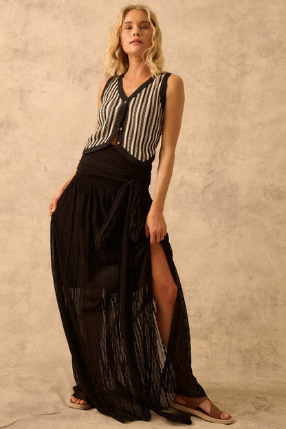 nfinity The Emma IDress in Striped Floral Lace