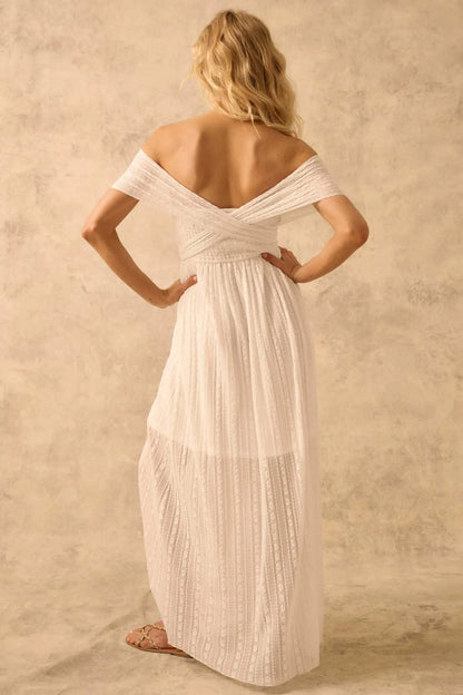 nfinity The Emma IDress in Striped Floral Lace