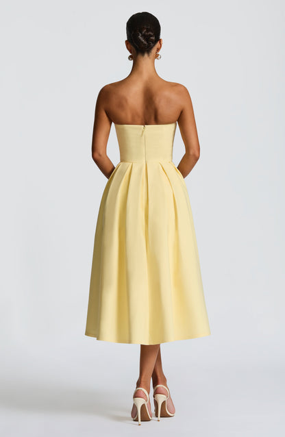 DreEdith Midi ss - Lemon