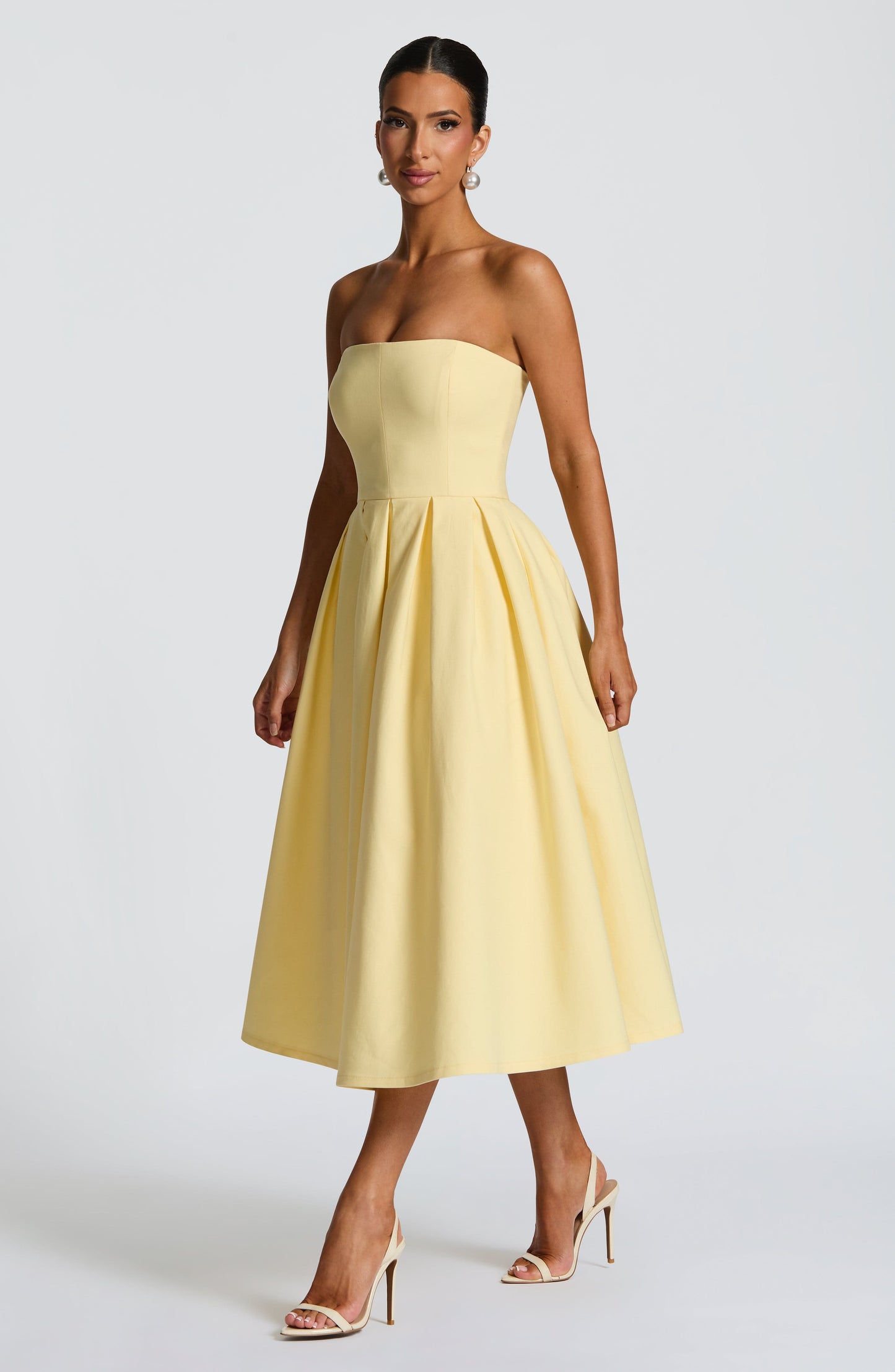 DreEdith Midi ss - Lemon