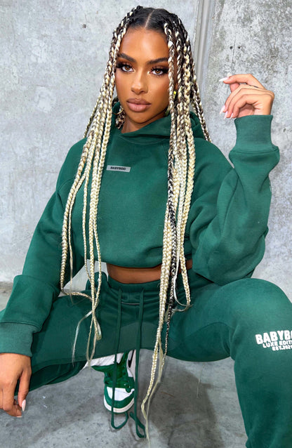 Ivy Luxe Hoodie - Emerald