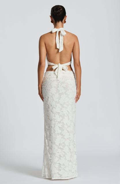 Myra Maxi Skirt - Ivory
