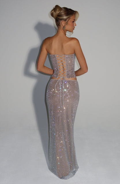 Serena Top - Silver